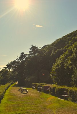Posezení v parku - Port Erin